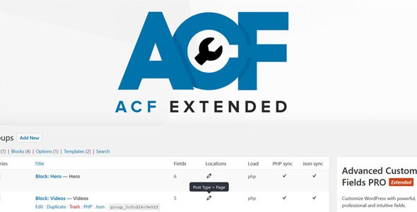ACF Extended Pro 0.9.2.3 – Enhancement Suite for WordPress & Advanced Custom Fields