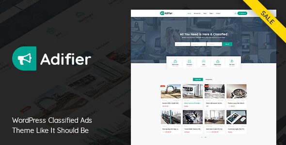 Adifier 3.9.7 – Classified Ads WordPress Theme