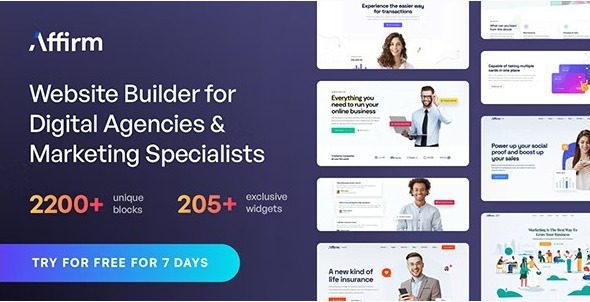 Affirm 4.3.0 – Marketing & Digital Agency WordPress Theme