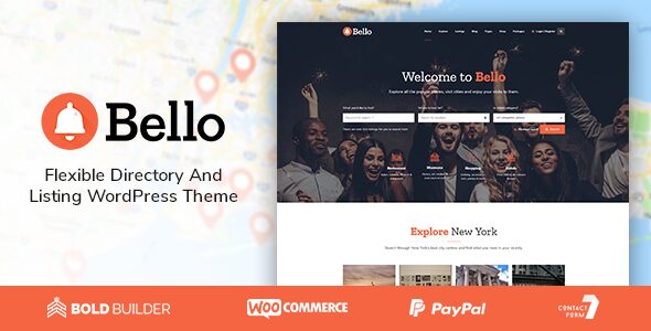 Bello 1.8.1 – Directory & Listing WordPress Theme