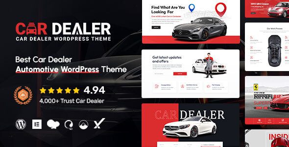 Car Dealer 6.2.0 – Automotive Responsive WordPress Theme
