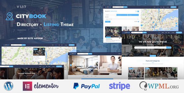 CityBook 2.5.1 – Directory & Listing WordPress Theme