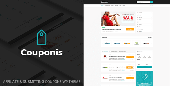 Couponis 3.2.2 – Affiliate & Submitting Coupons WordPress Theme