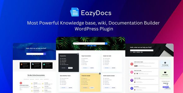 EazyDocs Pro 2.10.0 – Ultimate Documentation Solution Plugin
