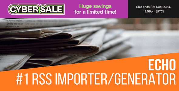 Echo RSS Feed Post Generator Plugin for WordPress 5.5.0.2