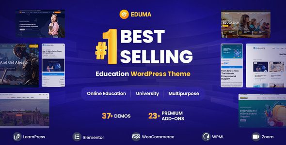 Eduma 5.8.4 – Education WordPress Theme