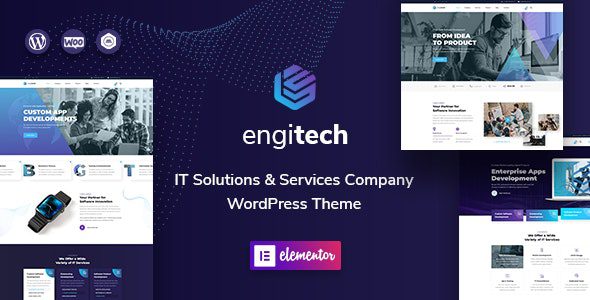Engitech 1.8.13 – IT Solutions & Services WordPress Theme