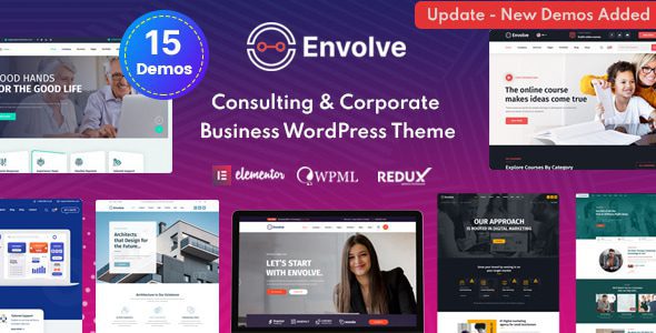 Envolve 2.2 – Consulting Business WordPress Theme