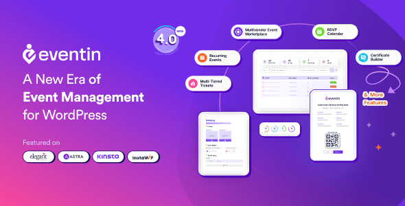 Eventin Pro 4.1.2 – WordPress Event Manager, Event Calendar and Booking Plugin