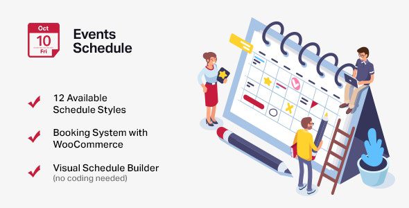 Events Schedule 2.7.2 – WordPress Events Calendar Plugin