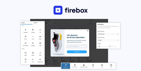 FireBox Pro 3.1.4 – WordPress Popup Builder Plugin