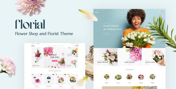 Florial 1.7 – Flower Store WooCommerce WordPress Theme