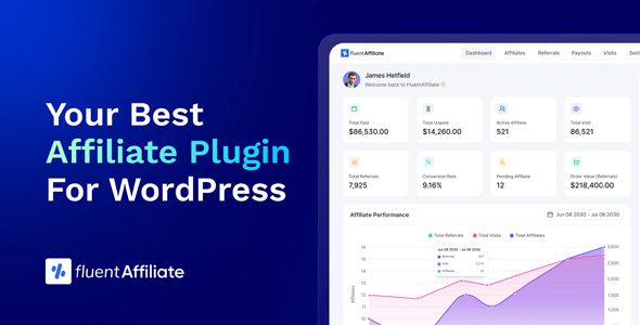 FluentAffiliate Pro 1.1.0 – WordPress Affiliate Management Plugin