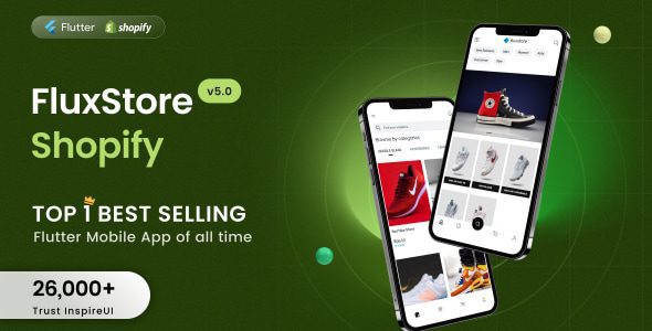 FluxStore Shopify 5.4 – The Best Flutter E-commerce app