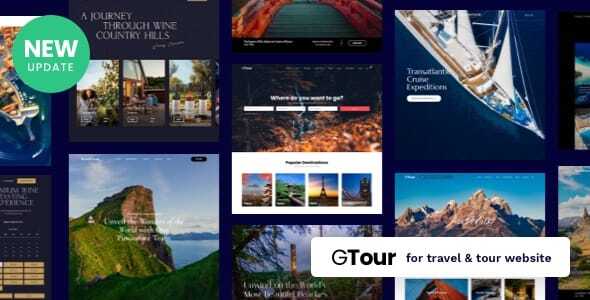 Grand Tour 5.6 – Travel Agency WordPress
