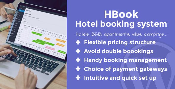 HBook 2.1.6 – Hotel booking System WordPress Plugin