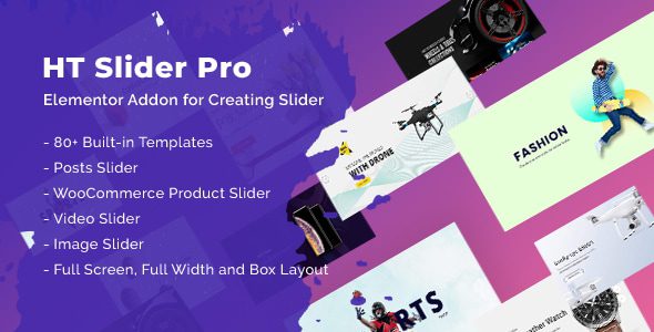 HT Slider Pro For Elementor 1.3.5