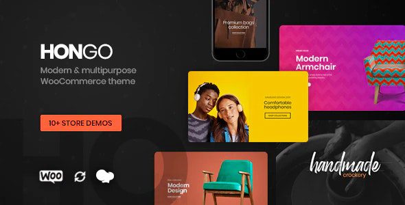 Hongo 3.8 – Modern & Multipurpose WooCommerce WordPress Theme