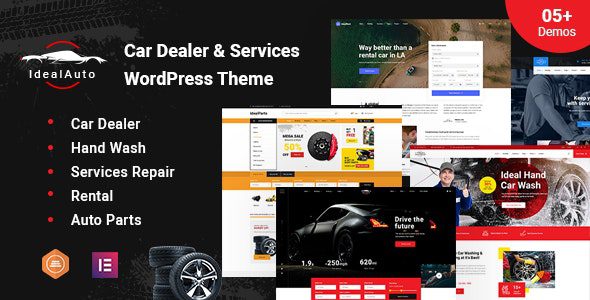 IdealAuto 3.5.1 – Car Dealer & Services WordPress Theme