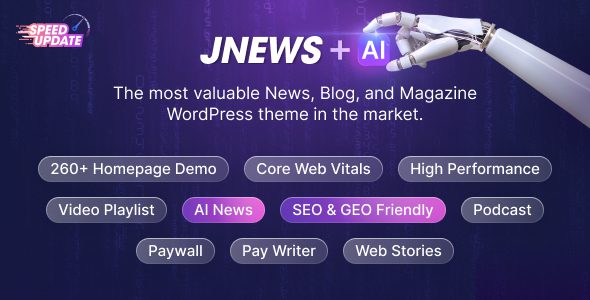 JNews 12.0.1 – WordPress Newspaper Magazine Blog AMP Theme