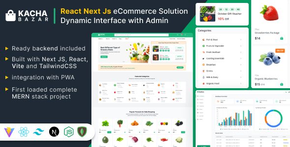 KachaBazar 1.8.0 – React Next Js eCommerce Solution