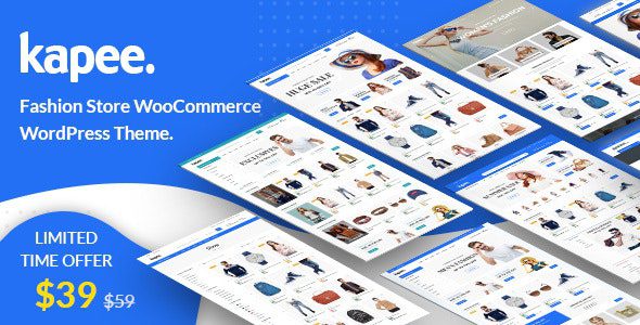 Kapee 1.6.24 – Modern Multipurpose WooCommerce Theme
