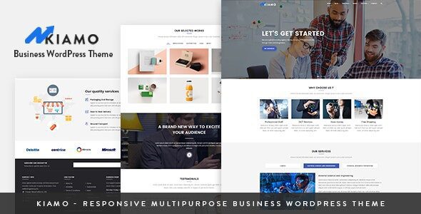 Kiamo 1.2.7 – Responsive Business Service WordPress Theme