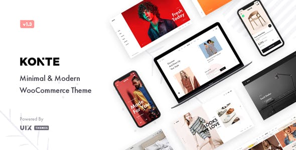 Konte 2.4.10 – Minimal & Modern WooCommerce WordPress Theme