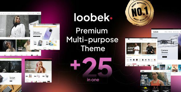 Loobek 1.5.2 – Elementor Multipurpose WooCommerce Theme
