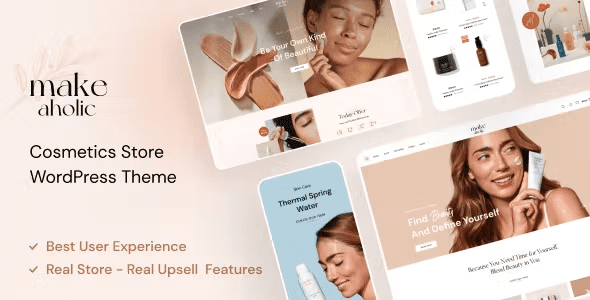 Makeaholic 1.7.0 – Beauty Cosmetics WordPress Theme