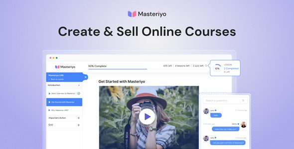 Masteriyo Pro 2.18.1 - LMS WordPress Plugin - WeaDown