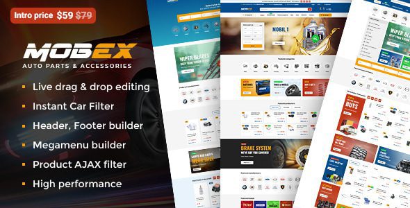 Mobex 3.1 – Auto Parts WordPress Theme