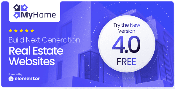 MyHome 4.1.3 – Real Estate WordPress Theme