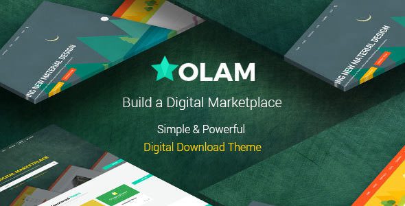 Olam 5.3.1 – Easy Digital Downloads Marketplace WordPress Theme