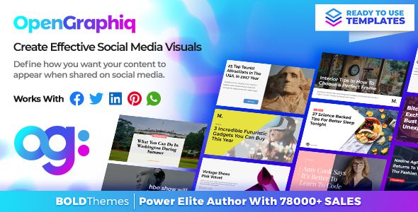 OpenGraphiq 1.1.7 – WordPress Social Image Generator