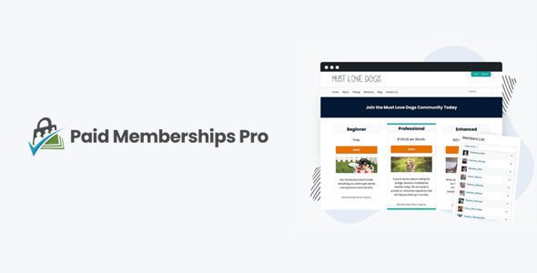 Paid Memberships Pro 3.6.4 + Addons – Membership Plugin and Subscriptions Platform for WordPress