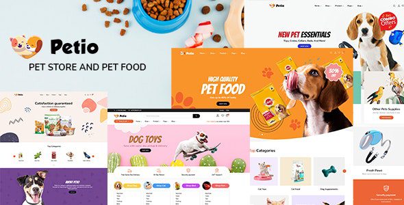 Petio 1.3.2 – Pet Store WooCommerce WordPress Theme