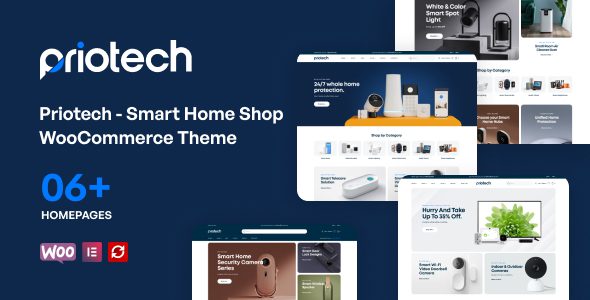 Priotech 1.0.26 – Smart Home Shop WooCommerce Theme