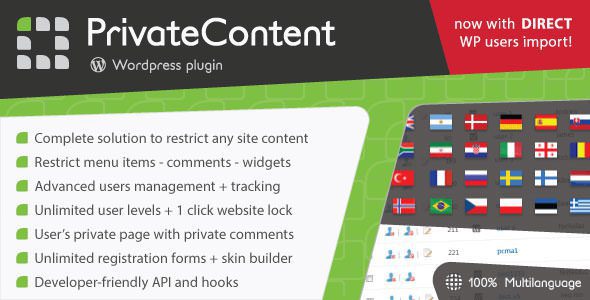 Private Content 9.0.3 – Multilevel Content Plugin