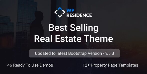 Residence Real Estate WordPress Theme 5.4.1
