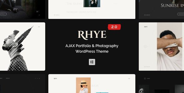 Rhye 4.2.3 – AJAX Portfolio WordPress Theme