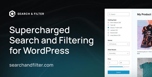 Search & Filter Pro 3.2.2 – Search and Filtering for WordPress