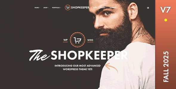 Shopkeeper 8.1 – Multi-Purpose WooCommerce Theme