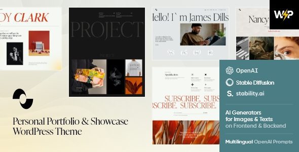 Showmax 1.4.0 – Personal Portfolio & Showcase WordPress Theme