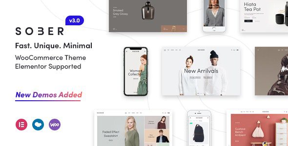 Sober 3.6.0 – WooCommerce WordPress Theme