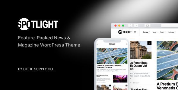 Spotlight 1.7.7 – Feature-Packed News & Magazine WordPress Theme