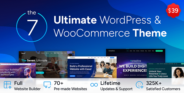 The7 v14.2.1.1 – Ultimate WordPress & WooCommerce Theme