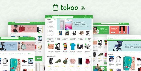 Tokoo 1.2.1 – Electronics Store WooCommerce Theme for Affiliates, Dropship and Multi-vendor Websites