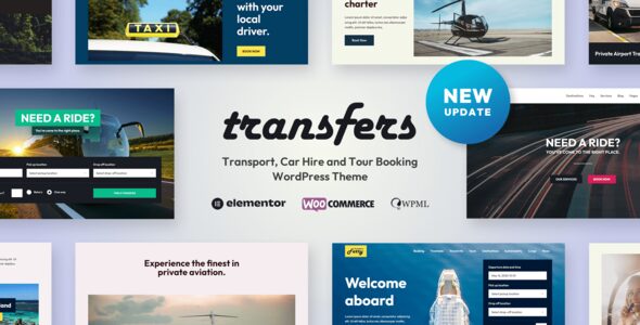 Transfers 2.06 – Transport and Car Hire WordPress Theme