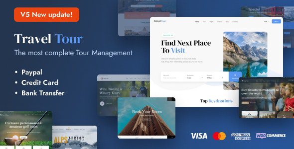 Travel Tour 5.3.8 – Travel & Tour Booking